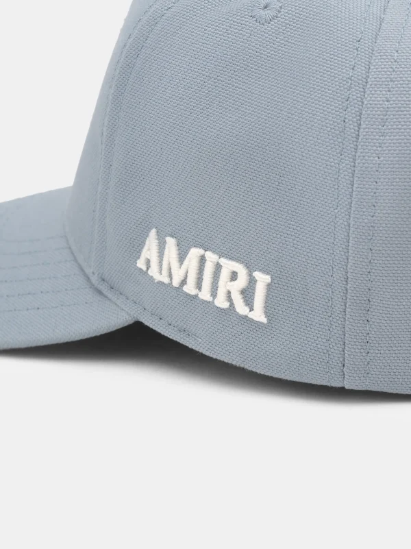 AMIRI Hats | Hats>MA QUAD CANVAS HAT DUSTY BLUE