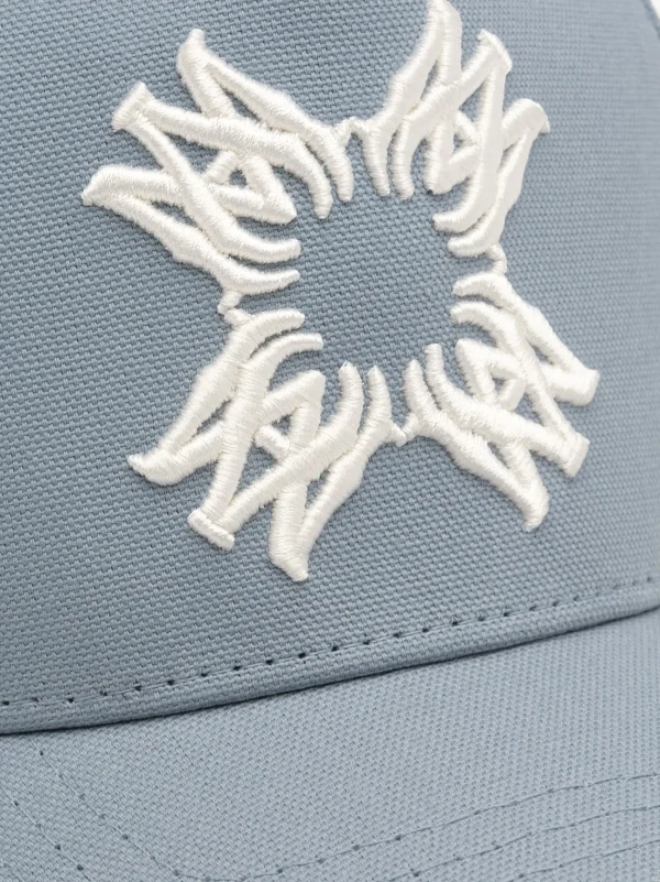 AMIRI Hats | Hats>MA QUAD CANVAS HAT DUSTY BLUE