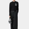 AMIRI Knitwear>MA QUAD CREWNECK BLACK