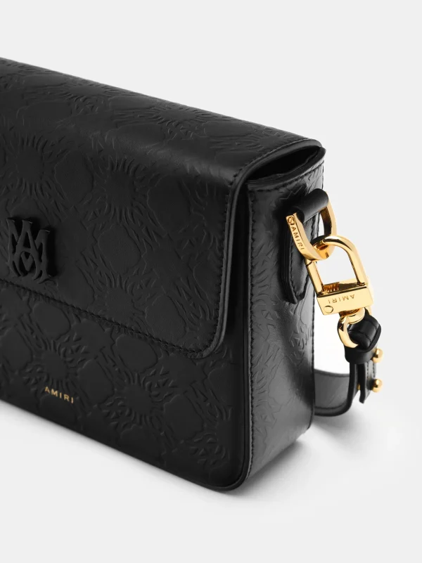 AMIRI Crossbody | Bags>MA QUAD LEATHER CROSSBODY BLACK