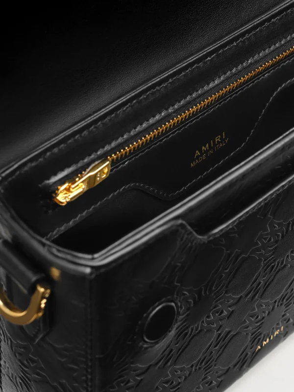 AMIRI Crossbody | Bags>MA QUAD LEATHER CROSSBODY BLACK