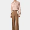 AMIRI Shirts>MA QUAD LONG SLEEVE SHIRT Blush