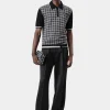 AMIRI Knitwear | Shirts>MA QUAD POLO Dark Grey