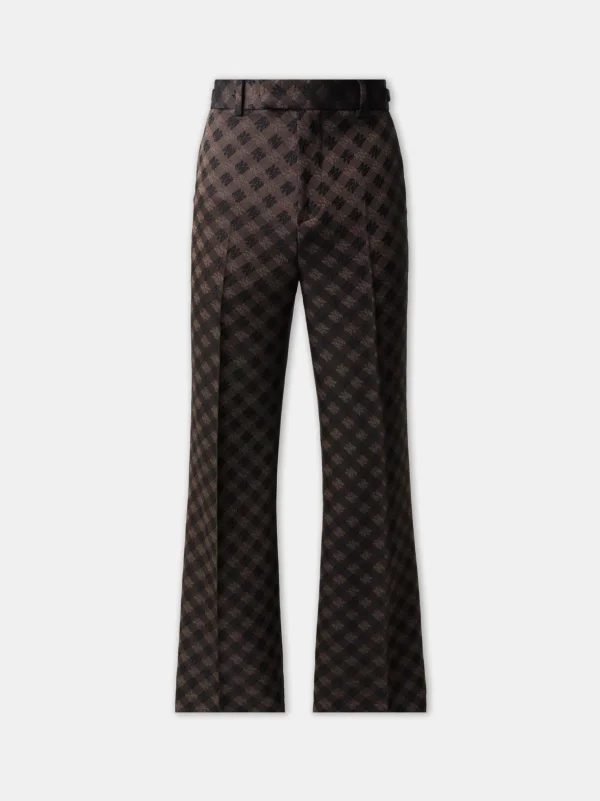 AMIRI Pants>MA QUAD RELAXED FLARE DARK BROWN