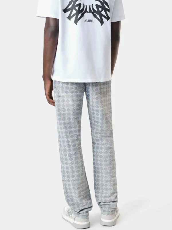 AMIRI Denim>MA QUAD STRAIGHT JEAN Antique Indigo