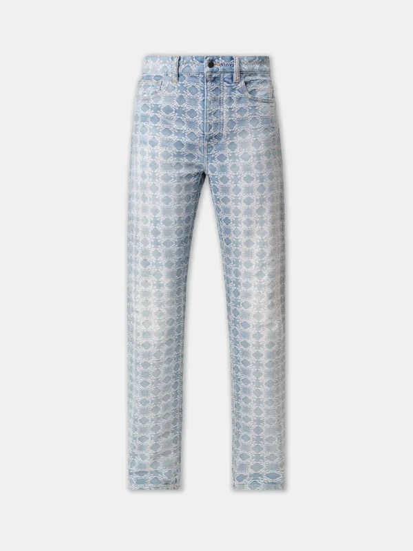 AMIRI Denim>MA QUAD STRAIGHT JEAN Antique Indigo