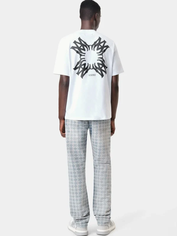 AMIRI Denim>MA QUAD STRAIGHT JEAN Antique Indigo