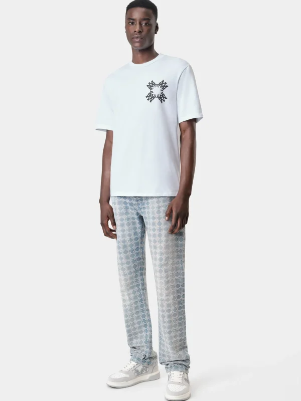 AMIRI Tees>MA QUAD TEE White