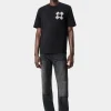 AMIRI Tees>MA QUAD TEE BLACK