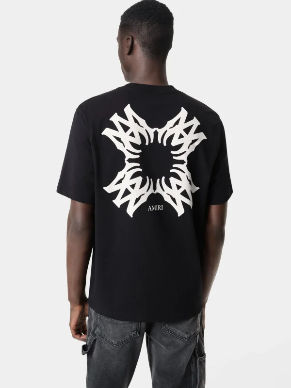 AMIRI Tees>MA QUAD TEE BLACK