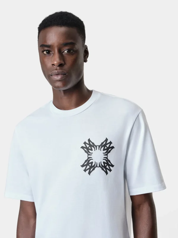 AMIRI Tees>MA QUAD TEE White