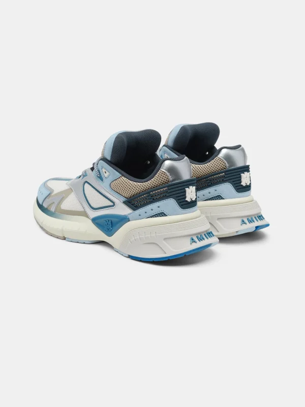 AMIRI Sneakers | Sneakers>MA RUNNER Blue Brown Silver