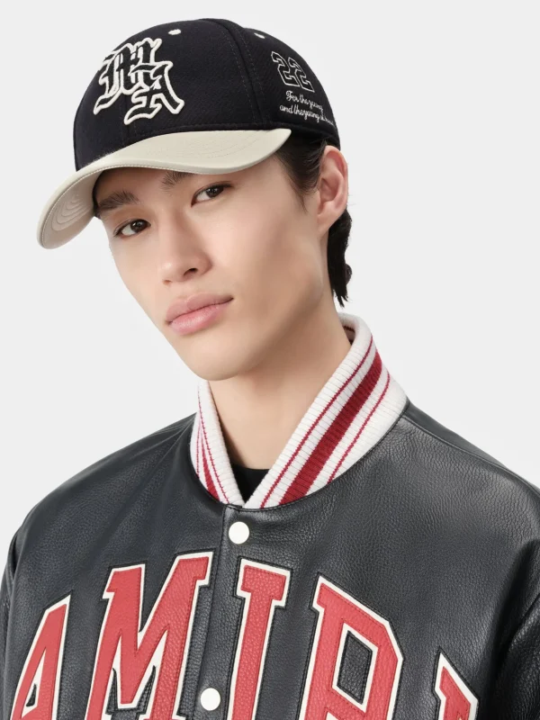 AMIRI Hats | Hats>MA SPIRIT TWO-TONE HAT BLACK