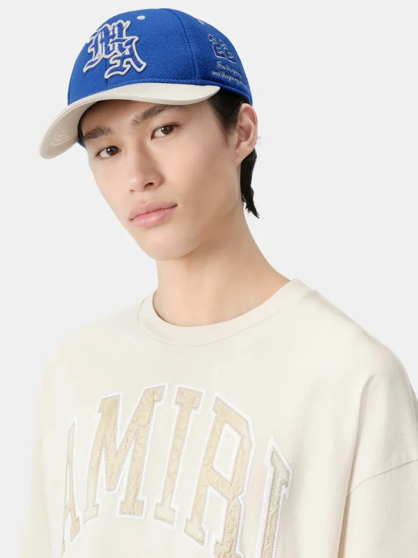 AMIRI Hats | Hats>MA SPIRIT TWO-TONE HAT Blue
