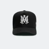 AMIRI Hats | Hats>MA STAGGERED FULL CANVAS HAT Black Off White