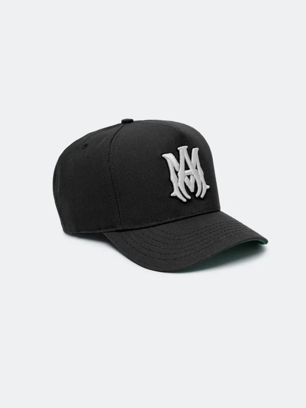 AMIRI Hats | Hats>MA STAGGERED FULL CANVAS HAT Black Off White
