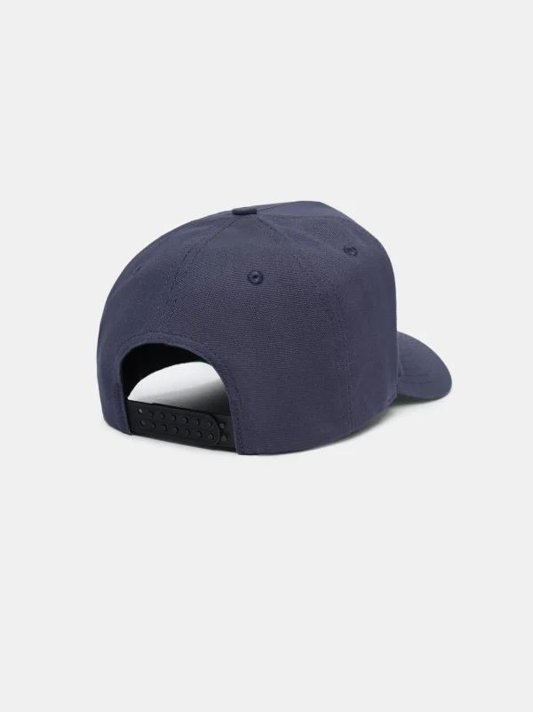 AMIRI Hats | Hats>MA STAGGERED FULL CANVAS HAT Navy Off White