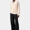 AMIRI Knitwear>MA SWIRL CARDIGAN Peach