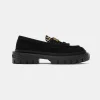 AMIRI Loafers | Loafers>MA TASSLE LEOPARD JUMBO LOAFER BLACK