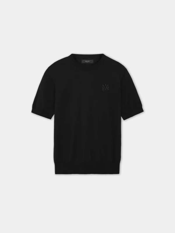 AMIRI Knitwear>MA TEE BLACK