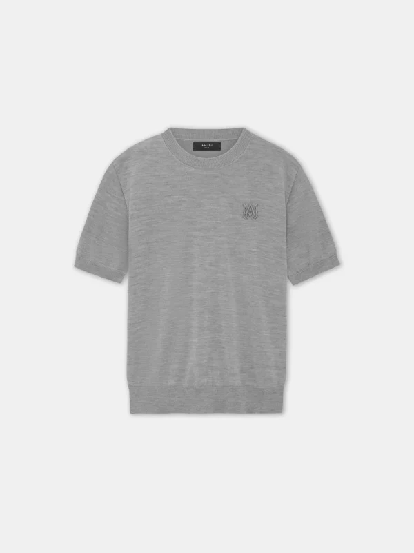 AMIRI Knitwear>MA TEE Grey