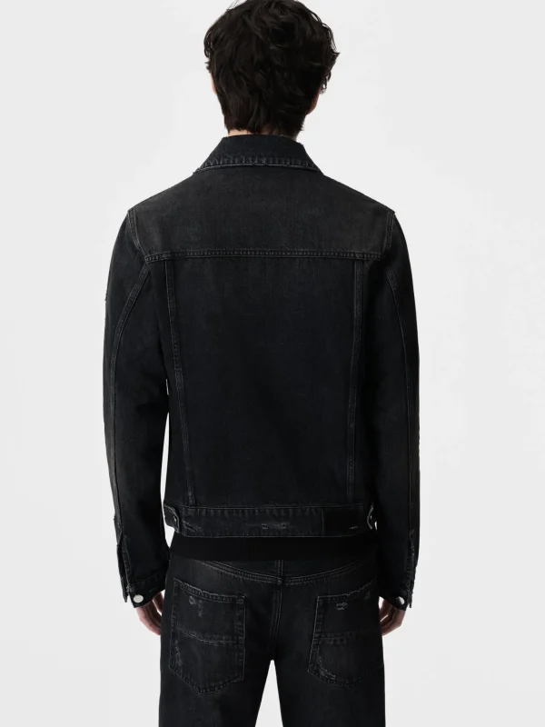 AMIRI Denim>MA TRUCKER JACKET Vintage Black