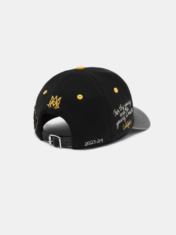 AMIRI Hats | Hats>MA VARSITY HAT BLACK