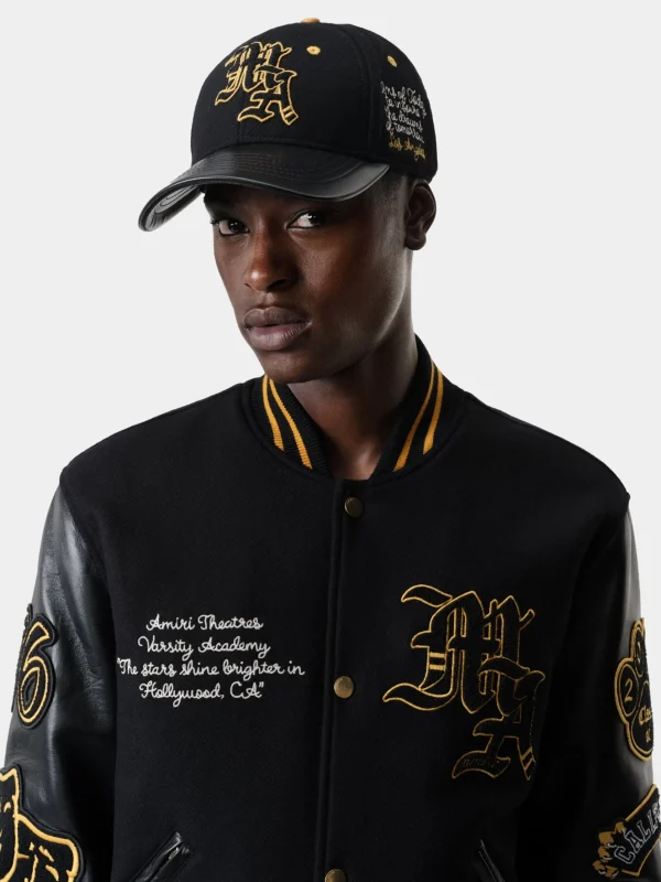 AMIRI Hats | Hats>MA VARSITY HAT BLACK