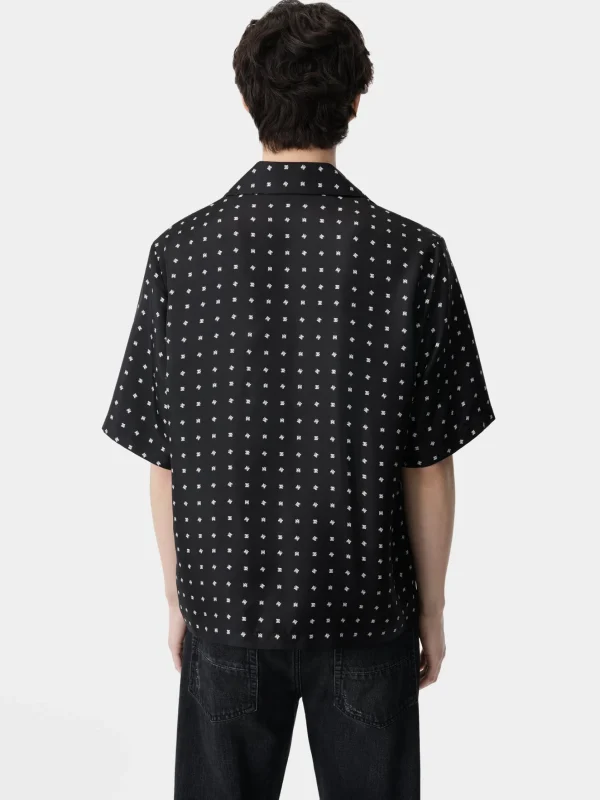 AMIRI Shirts>MIX AND MATCH MA SHIRT BLACK