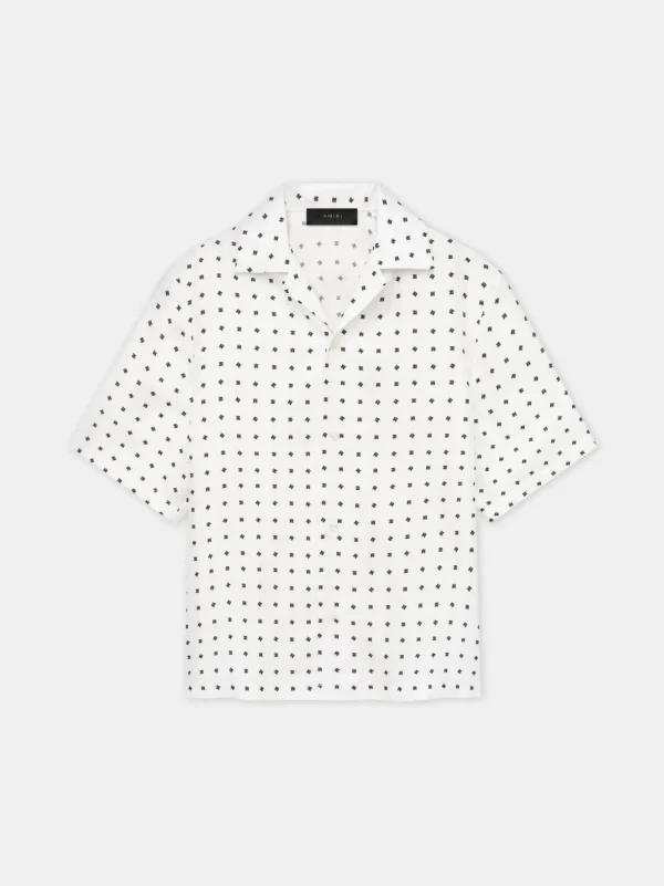 AMIRI Shirts>MIX AND MATCH MA SHIRT White