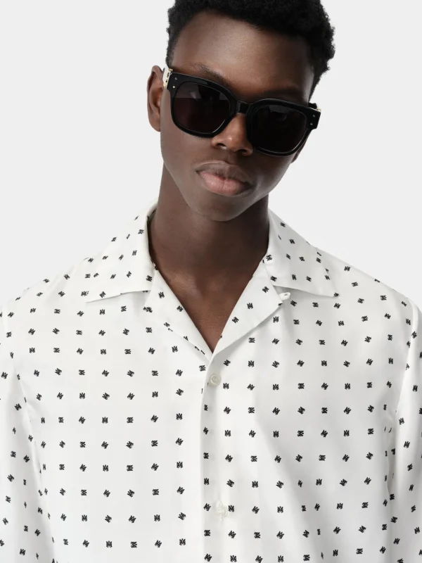 AMIRI Shirts>MIX AND MATCH MA SHIRT White