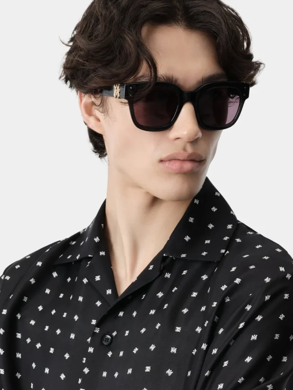 AMIRI Shirts>MIX AND MATCH MA SHIRT BLACK