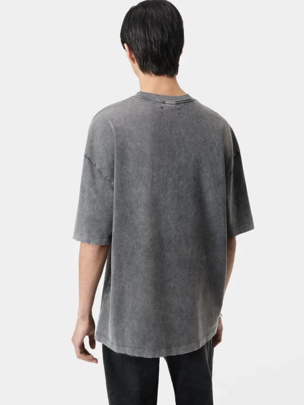 AMIRI Tees>MR. HOLLYWOOD OVERSIZED TEE BLACK