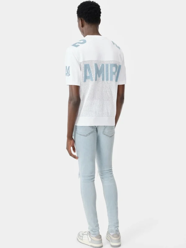 AMIRI Denim>MX1 BANDANA JACQUARD JEAN Sky Indigo