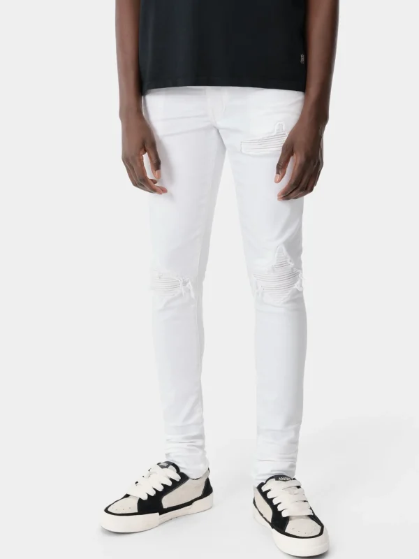 AMIRI Denim>MX1 JEAN White