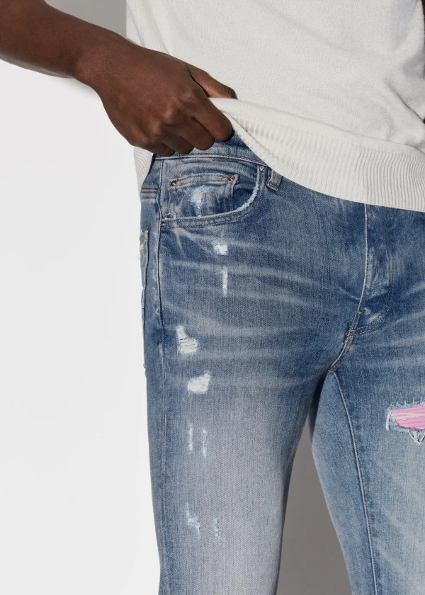 AMIRI Denim>MX1 JEAN CLAY INDIGO