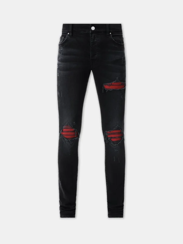 AMIRI Denim>MX1 SUEDE JEAN Vintage Black