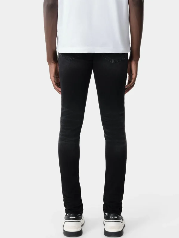 AMIRI Denim>MX1 ULTRASUEDE Vintage Black