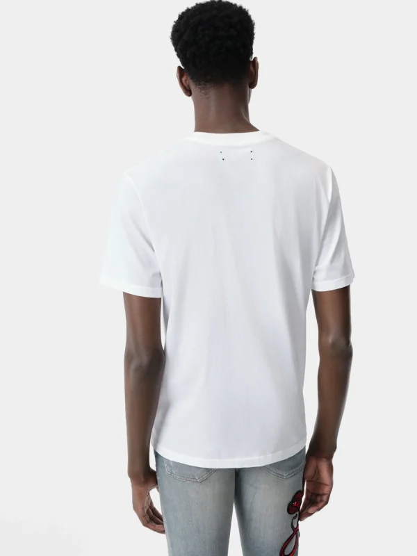 AMIRI Tees>POISON TEE White Red