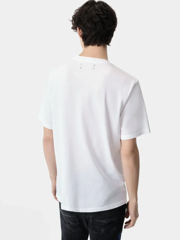 AMIRI Tees>POISON TEE White Blue