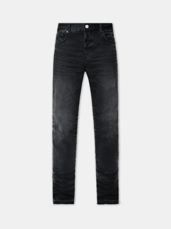 AMIRI Denim>RELEASE HEM STRAIGHT JEAN FADED BLACK