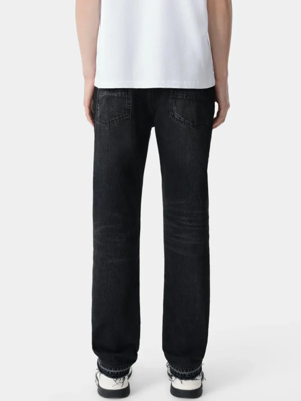 AMIRI Denim>RELEASED HEM STRAIGHT JEAN Vintage Black