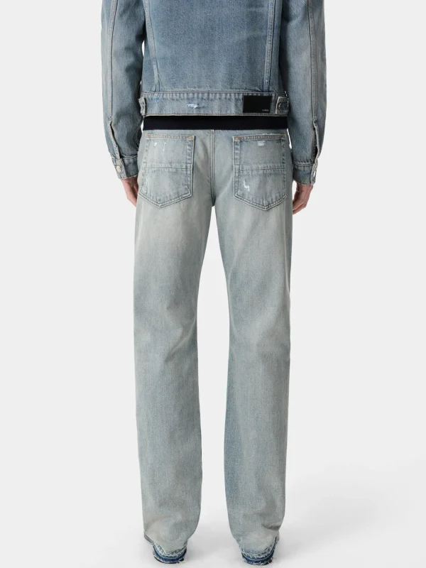 AMIRI Denim>RELEASED HEM STRAIGHT JEAN Antique Indigo