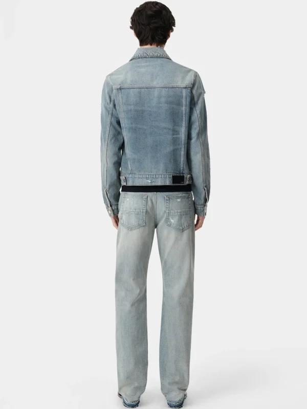 AMIRI Denim>RELEASED HEM STRAIGHT JEAN Antique Indigo