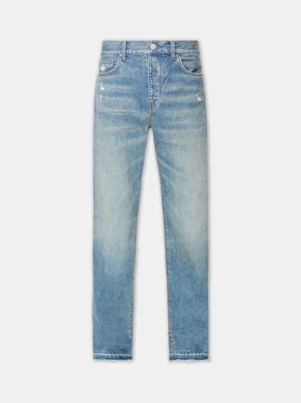 AMIRI Denim>RELEASED HEM STRAIGHT JEAN Crafted Indigo