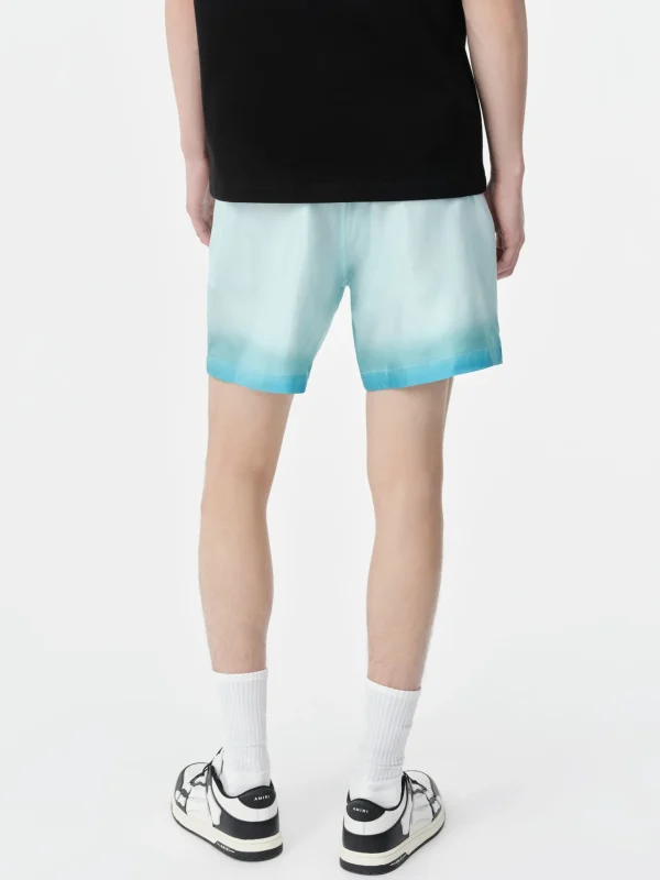 AMIRI Shorts & Sweatpants>RESORT CLUB SHORT Cerulean