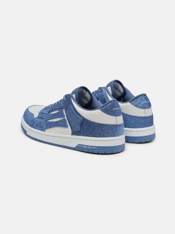 AMIRI Sneakers | Sneakers>SHIMMER SKEL-TOP LOW White Blue