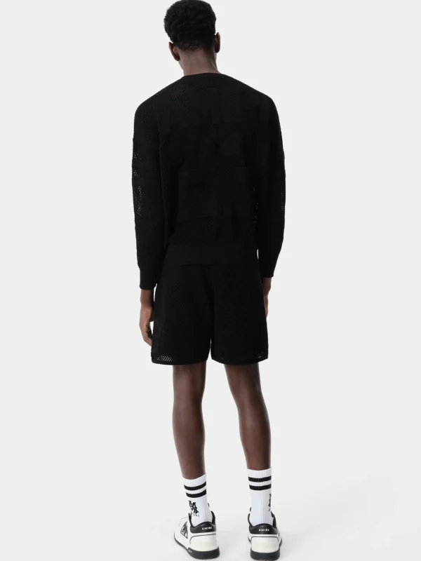 AMIRI Knitwear>22 SHORT BLACK