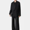 AMIRI Outerwear>SMOKING JACKET BLACK