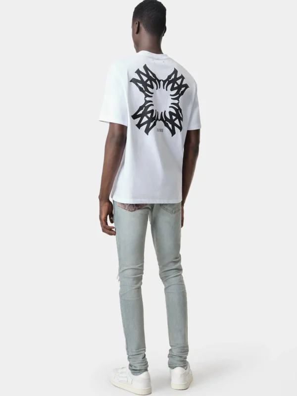 AMIRI Denim>SNAKE MX1 JEAN Antique Indigo